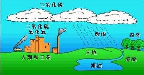 酸雨的主要成分(酸雨的主要成分是什么)