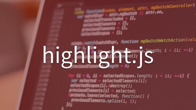 js特效代码哪个最好（highlight.js-让网页上的代码高亮美化的免费开源工具库）(1)