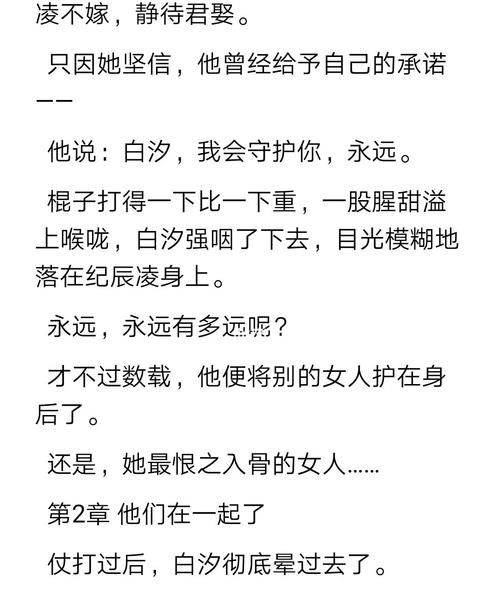 白汐纪辰凌结局是什么