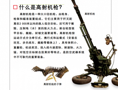 ​什么是高射机枪？