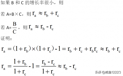 ​增长率的估计 增长率估大,增长量估大还是小