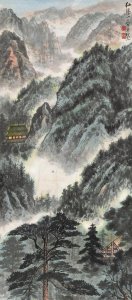 ​清代“一门四杰”溥松窗山水画欣赏