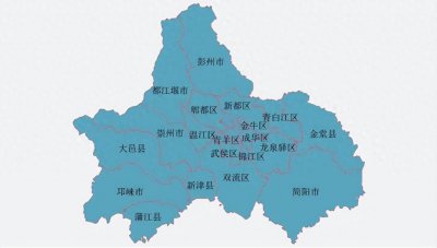 ​成都区划调整猜想：都江堰、简阳改区，广汉整体加入