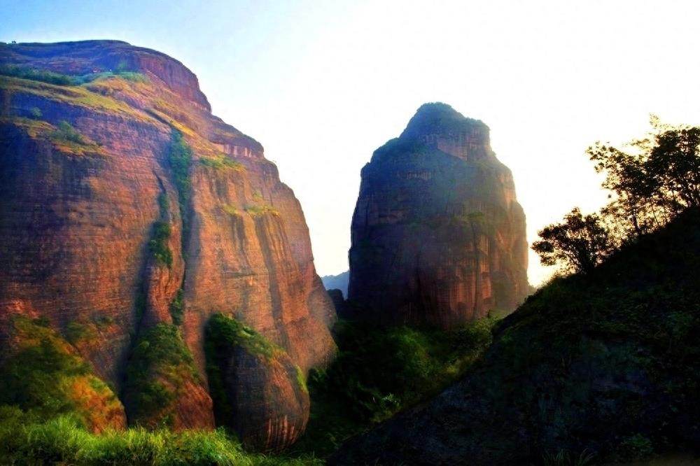 桂平白石山，中国最美丹霞地貌，道家修真悟道圣地