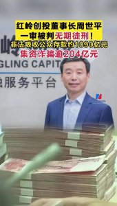 ​金融巨骗红岭创投案：法律之剑划破集资诈骗黑幕